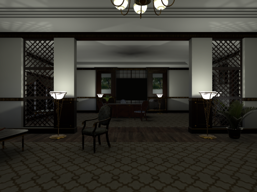 Detective Dragon E's Office