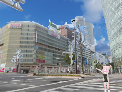 3DScan 名古屋駅から名鉄百貨店前まで