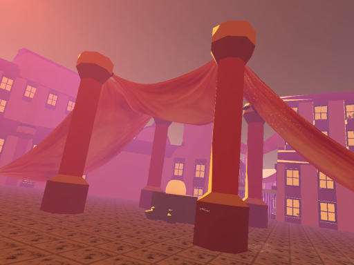 Dusk Courtyard
