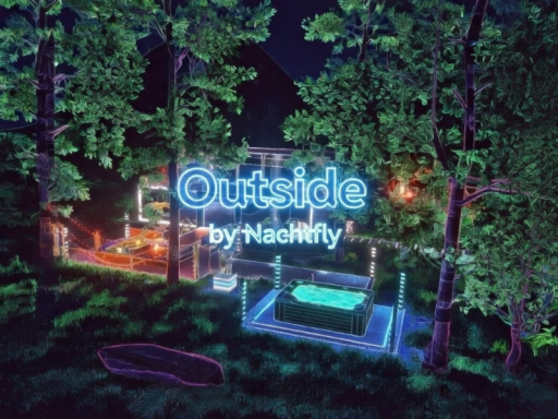 Outside