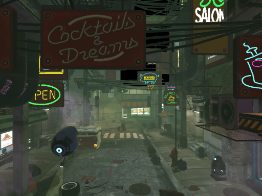 Retro Cyberpunk City