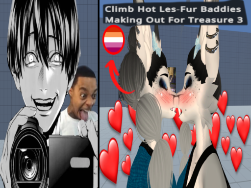 Climb Hot Les-Fur Baddies Making Out For Treasure 3