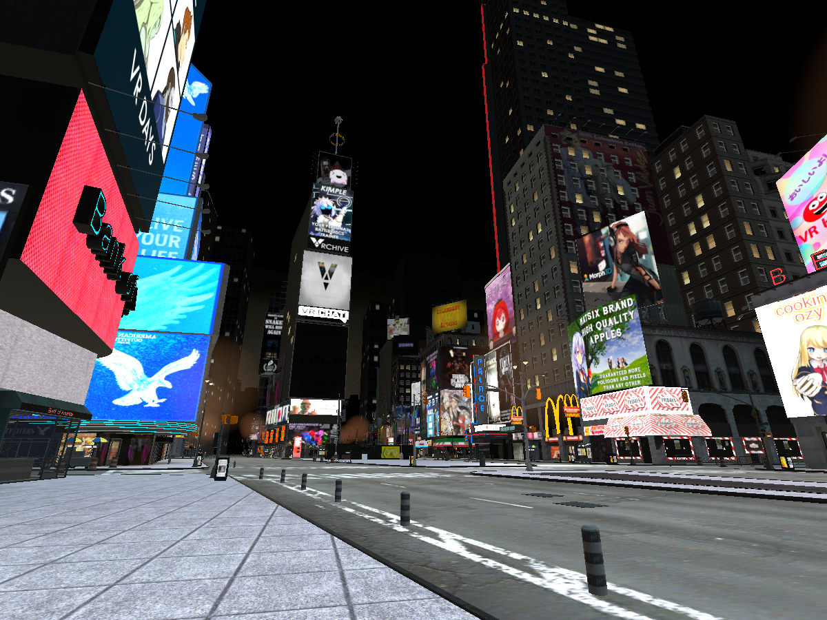 VRChat Times Square