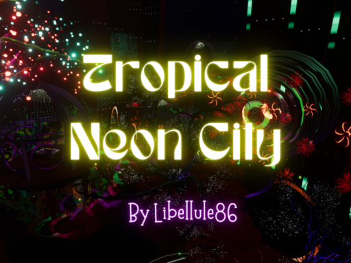 Tropical Neon City