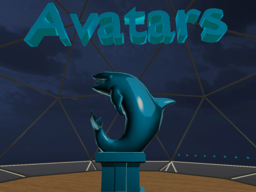 Orca's small avatar world
