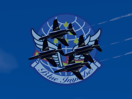 Japan‚ Matsushima AFB‚ Blue Impulses