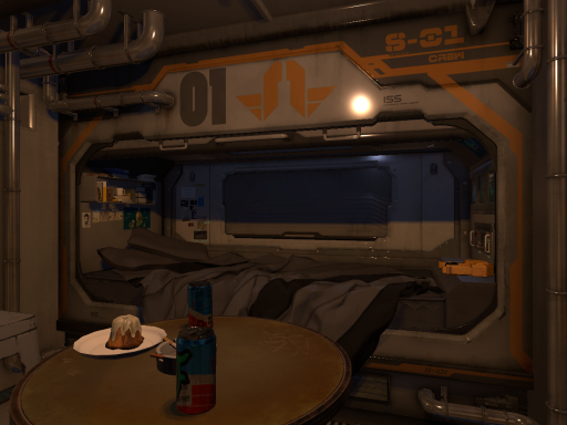 Sci-fi BedRoom 001