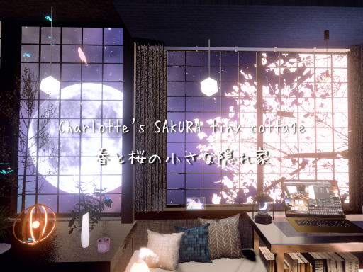 Charlotte's SAKURA tiny cottage