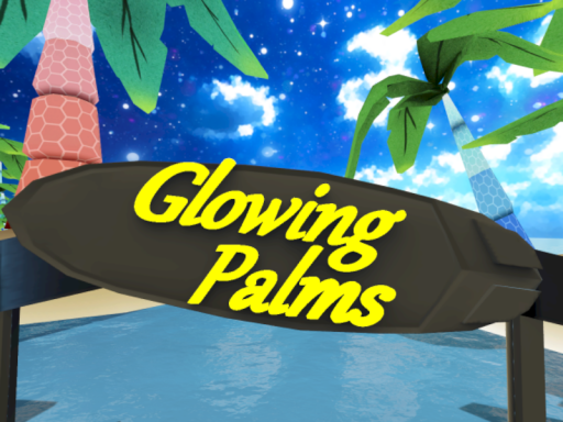 Glowing palms