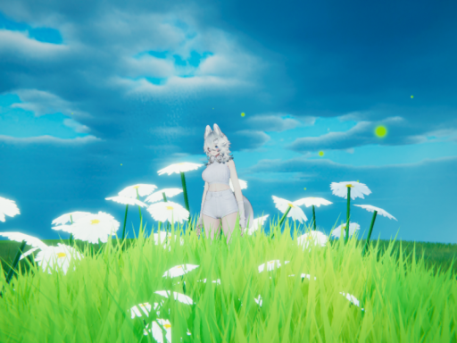 Ghibli Style Grass-スタジオジブリ風の草