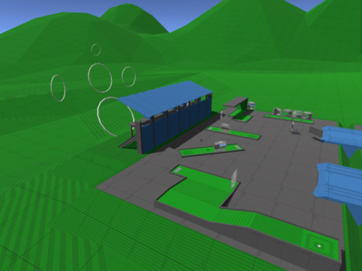 OpenPutt （Golf Prefab） - Demo Scene