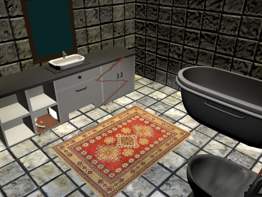 An Average Size Bathroom