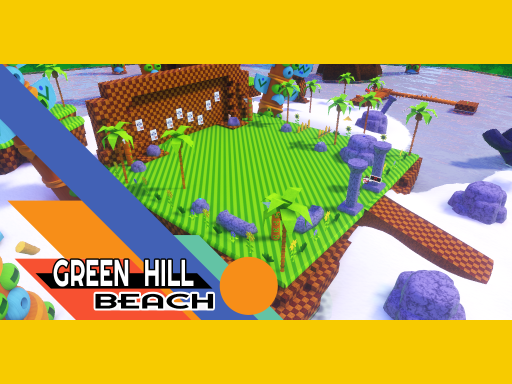 （LCD） Green Hill Beach Legacy - Sonic World