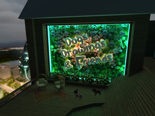 Dogs‚ Drawing and Friends