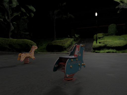 Tiny Park at Night