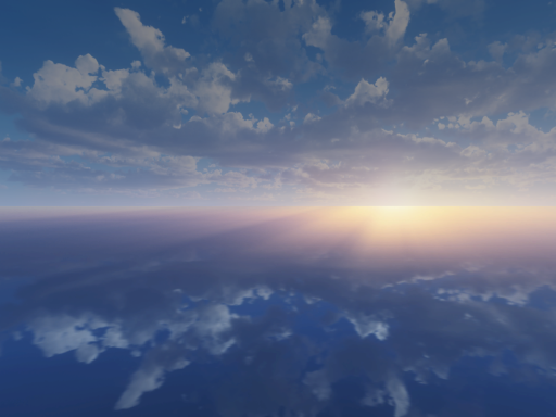 朝の海