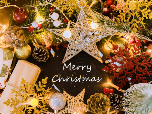 Merry Christmasクリスマスおめでとう