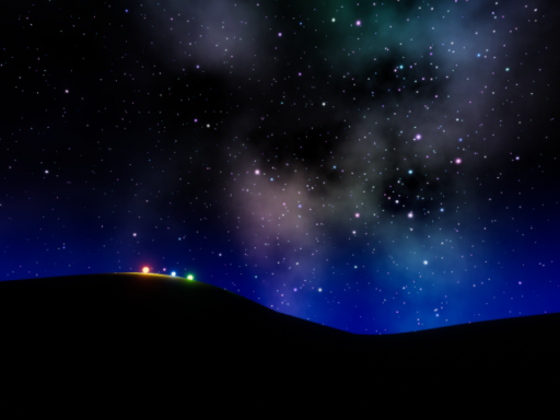 星灯の丘 -Where the Night Learned to Shine-