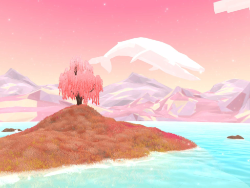 Cherry Blossom Island
