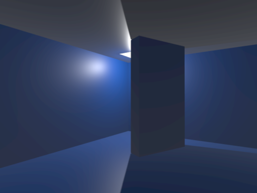 blue room