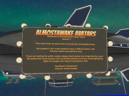 AlmostAwake Avatar World