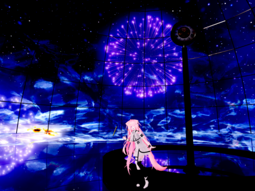 花火と水面と君と