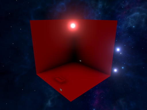 Inverted Red Cube