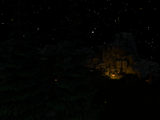 Small Night Map