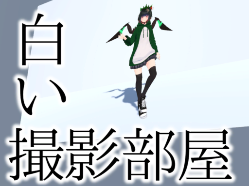白い撮影部屋