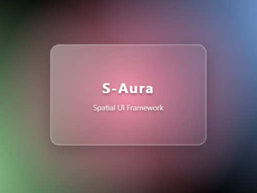 S- Aura Spatial UI Demo