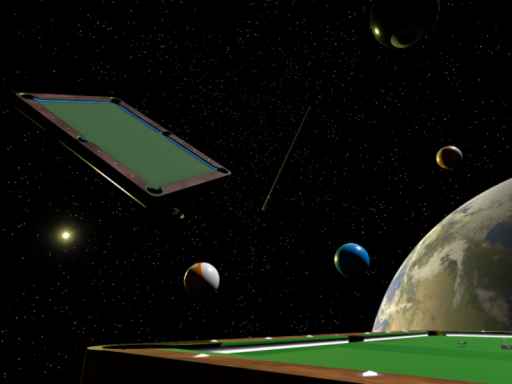 Pool Tables in Orbit