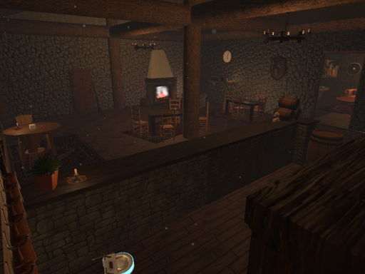 Tavern in the fog