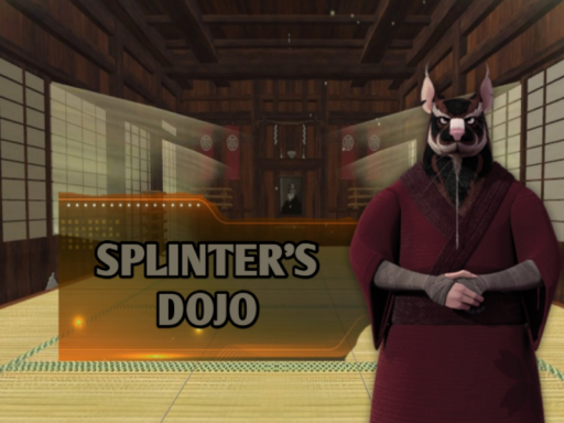 tmnt Splinter's dojo