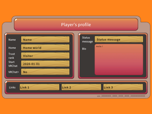 Your VRC profile