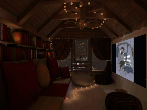 Nyo's friends room