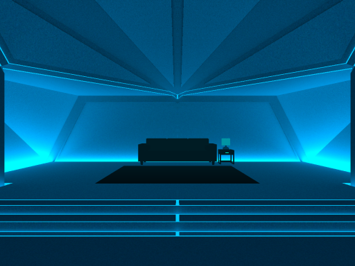 Blue Static