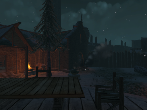 Frozen castle