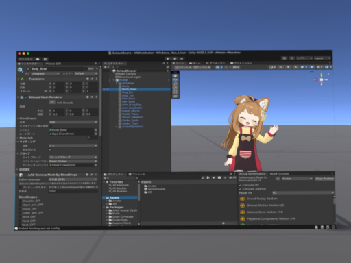 Unityと写真が撮れるワールド