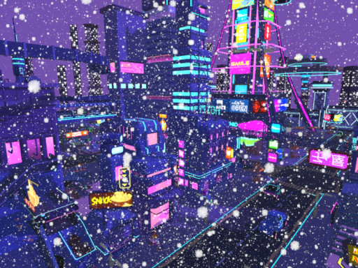 Snowy Cyberpunk