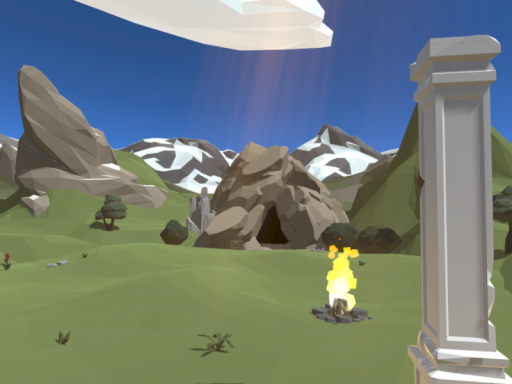 A place in the mountains