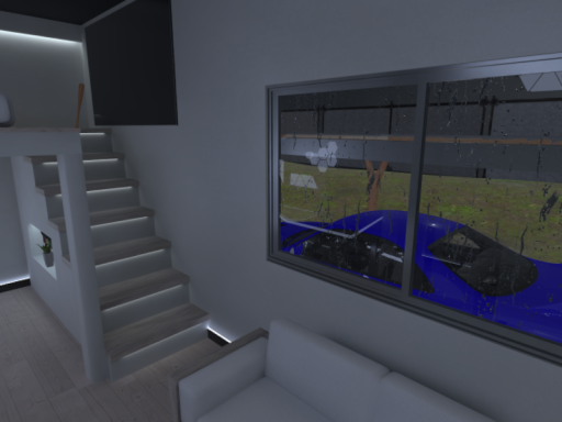 Modern Rainy Retreat