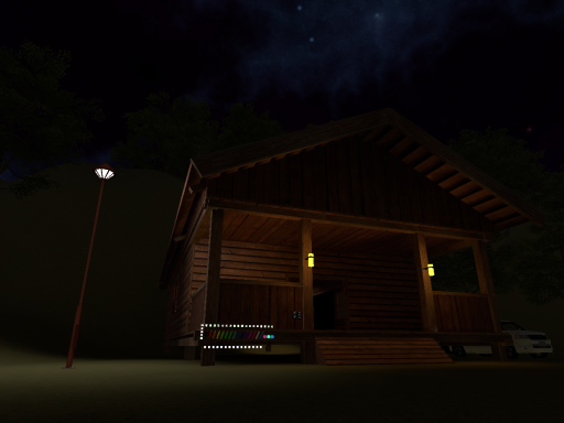 Lodge In Forest