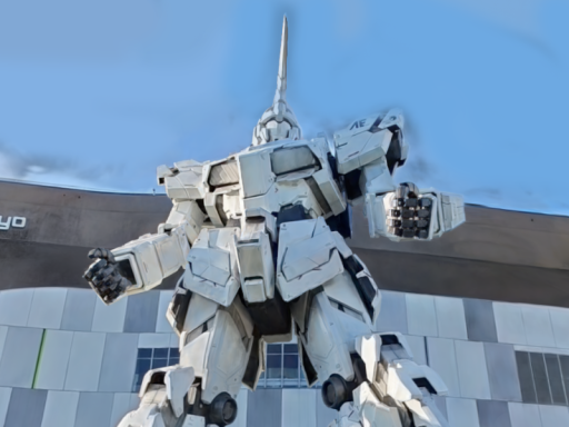 Unicorn Odaiba Splatting and shrine