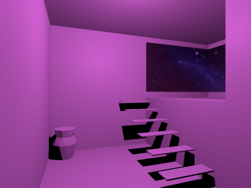 Vaporwave Chill Room
