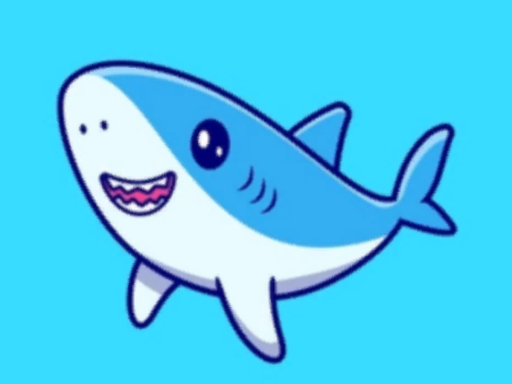Cute Shark Chill World