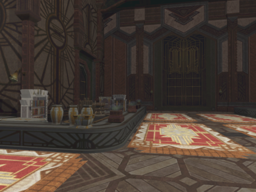 Ktisis Hyperboreia Lobby （FFXIV Dawntrail）