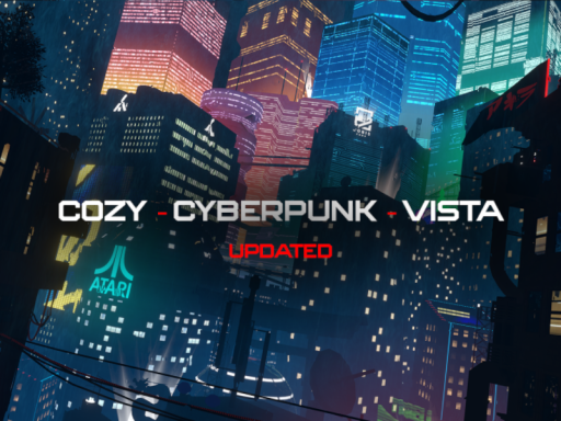 Cozy Cyberpunk Vista