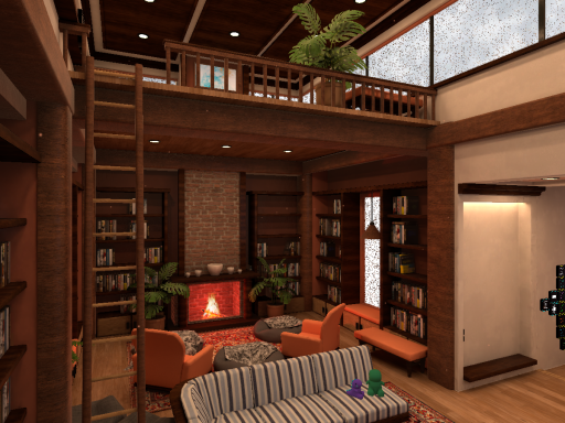Cuddle by the Fire Place