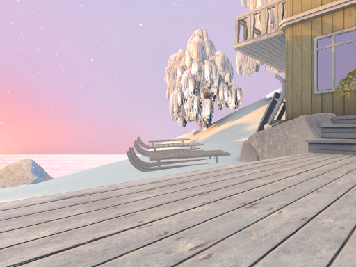 Winter Patio