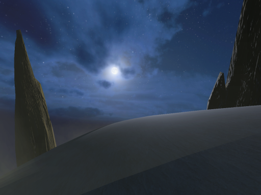 Scar Of The Desert （ Night）